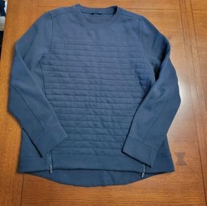 Lululemon Fleece to Be True Navy Sweatshirt Size 12